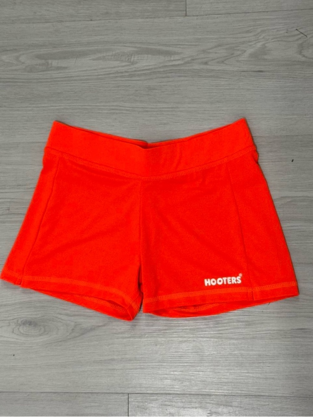 Hooters Bright Orange Women's Athletic Shorts